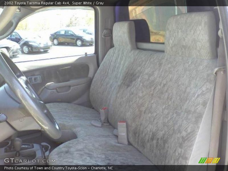  2002 Tacoma Regular Cab 4x4 Gray Interior