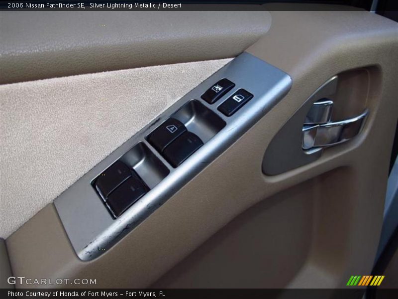Silver Lightning Metallic / Desert 2006 Nissan Pathfinder SE