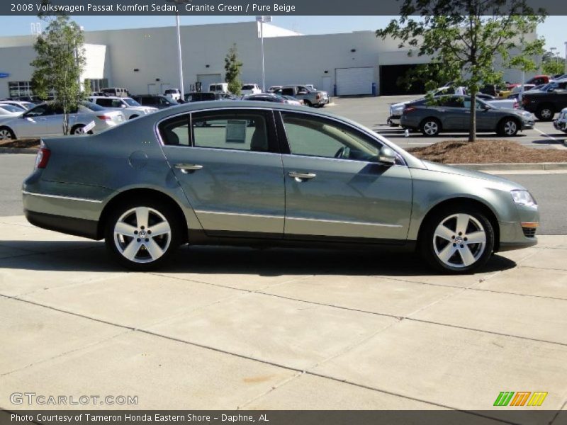 Granite Green / Pure Beige 2008 Volkswagen Passat Komfort Sedan