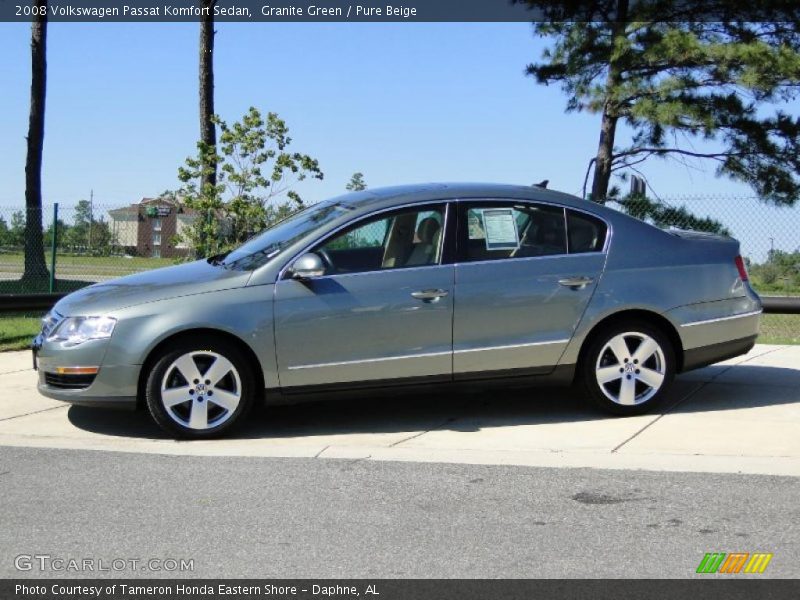Granite Green / Pure Beige 2008 Volkswagen Passat Komfort Sedan