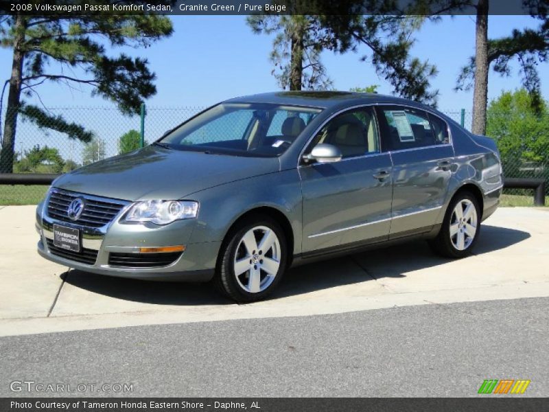 Granite Green / Pure Beige 2008 Volkswagen Passat Komfort Sedan
