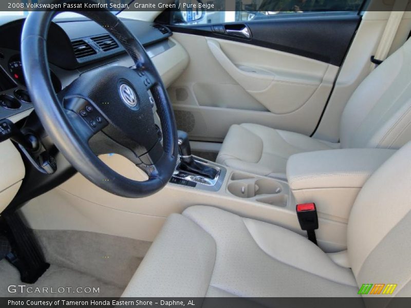 Granite Green / Pure Beige 2008 Volkswagen Passat Komfort Sedan