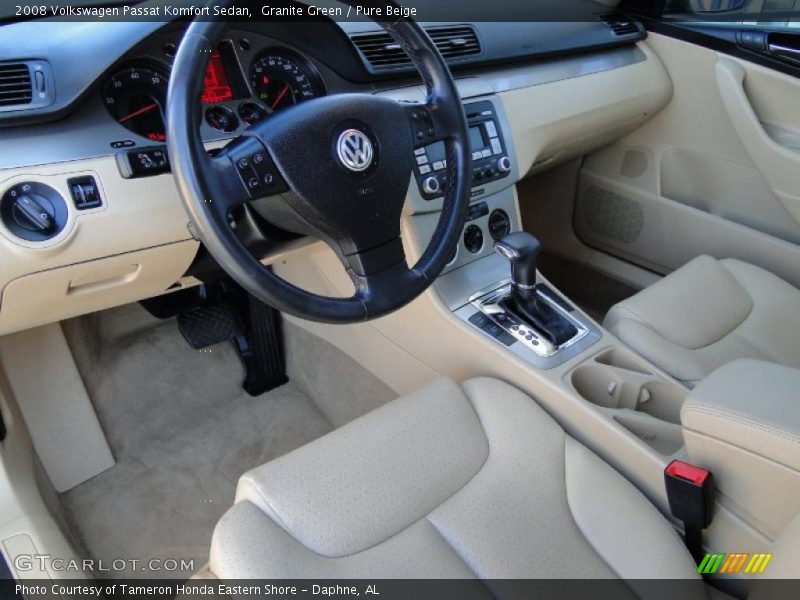 Granite Green / Pure Beige 2008 Volkswagen Passat Komfort Sedan