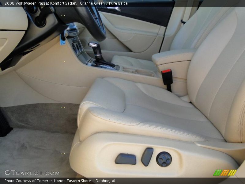 Granite Green / Pure Beige 2008 Volkswagen Passat Komfort Sedan