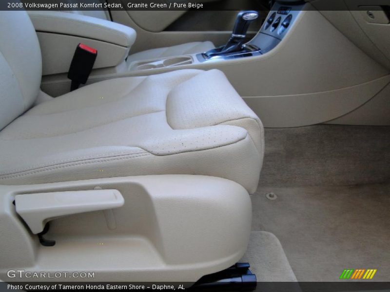 Granite Green / Pure Beige 2008 Volkswagen Passat Komfort Sedan
