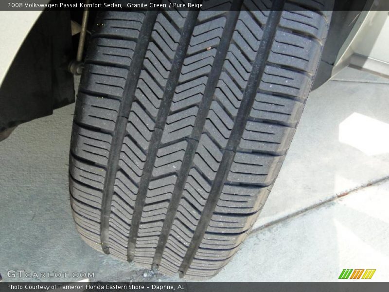 Granite Green / Pure Beige 2008 Volkswagen Passat Komfort Sedan