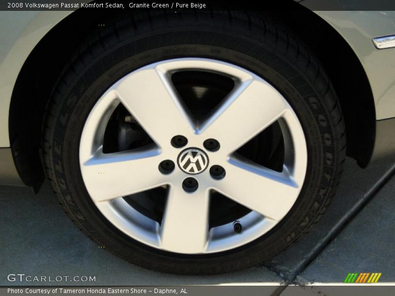 Granite Green / Pure Beige 2008 Volkswagen Passat Komfort Sedan