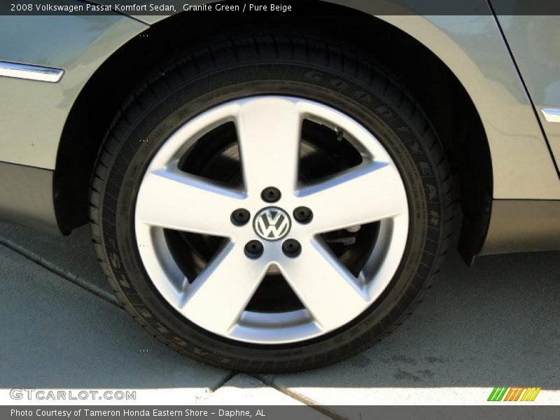 Granite Green / Pure Beige 2008 Volkswagen Passat Komfort Sedan