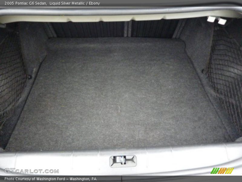 Liquid Silver Metallic / Ebony 2005 Pontiac G6 Sedan