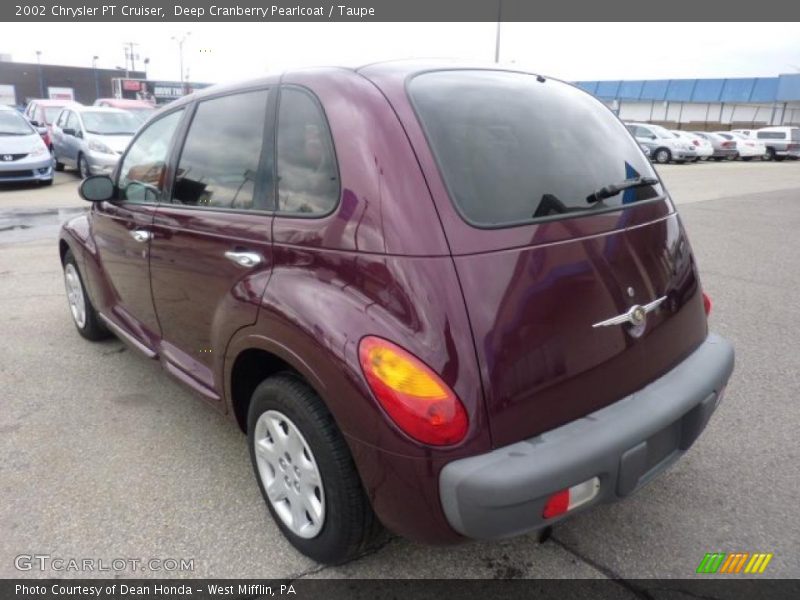 Deep Cranberry Pearlcoat / Taupe 2002 Chrysler PT Cruiser