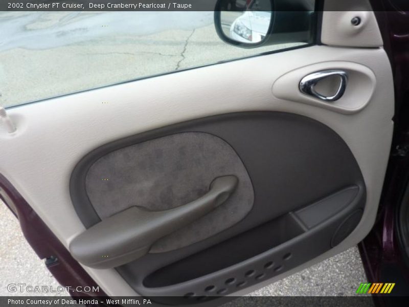 Deep Cranberry Pearlcoat / Taupe 2002 Chrysler PT Cruiser