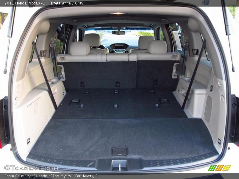 Taffeta White / Gray 2011 Honda Pilot EX-L