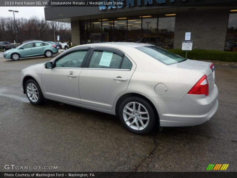 Smokestone Metallic / Medium Light Stone 2010 Ford Fusion SEL V6