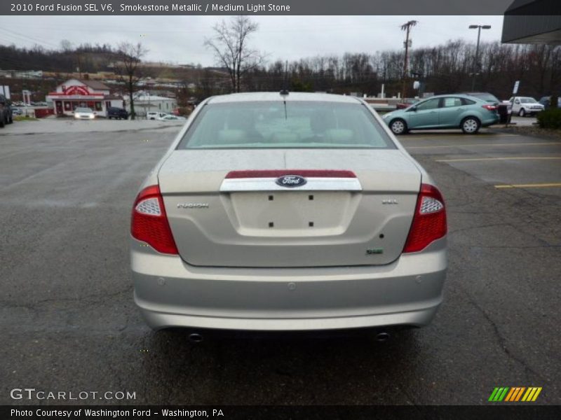 Smokestone Metallic / Medium Light Stone 2010 Ford Fusion SEL V6
