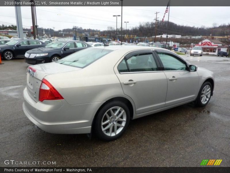 Smokestone Metallic / Medium Light Stone 2010 Ford Fusion SEL V6