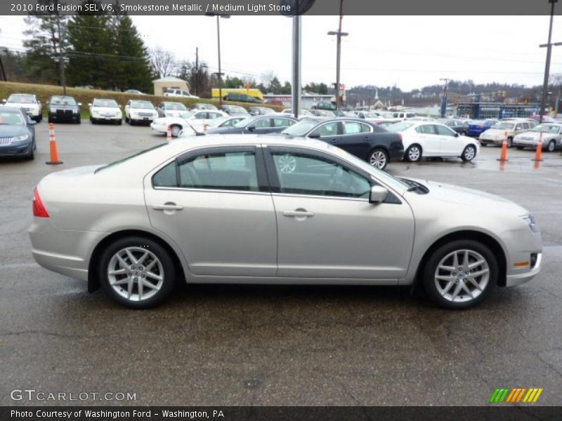 Smokestone Metallic / Medium Light Stone 2010 Ford Fusion SEL V6