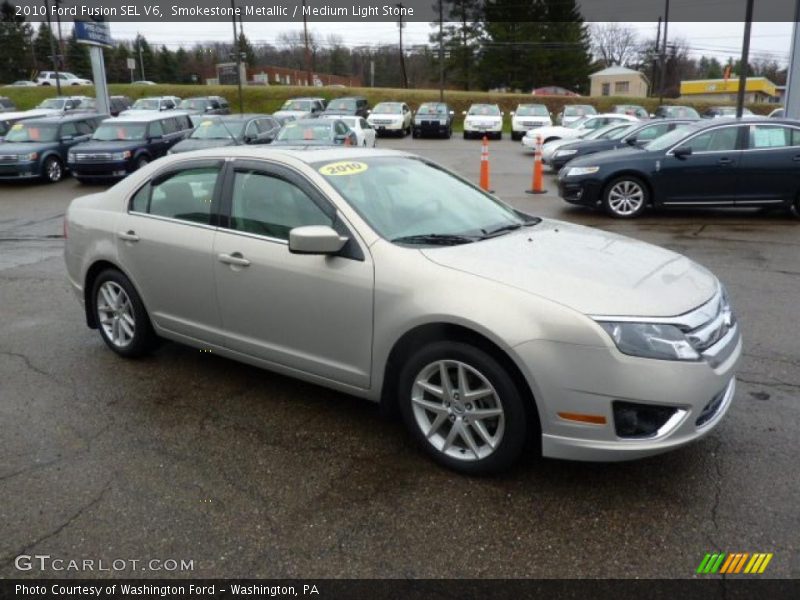 Smokestone Metallic / Medium Light Stone 2010 Ford Fusion SEL V6