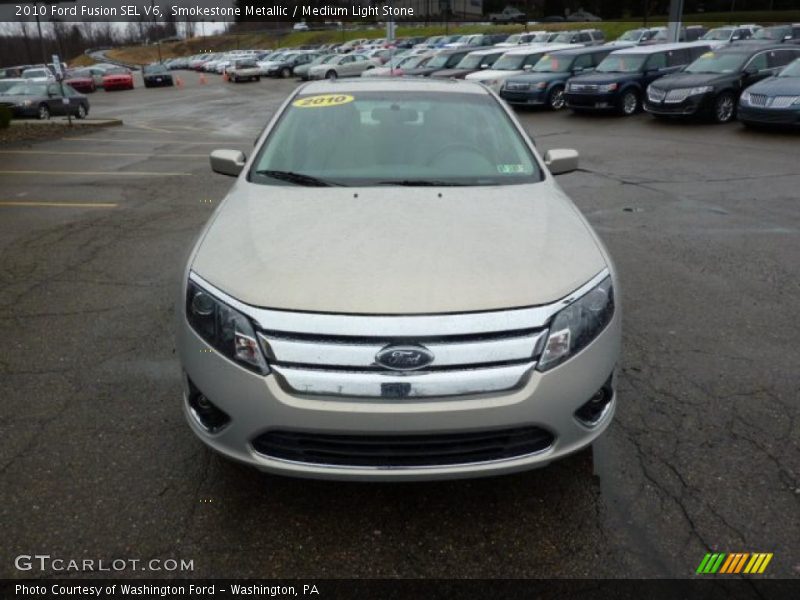 Smokestone Metallic / Medium Light Stone 2010 Ford Fusion SEL V6