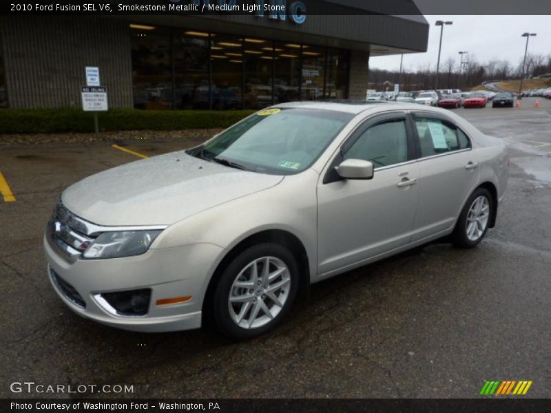 Smokestone Metallic / Medium Light Stone 2010 Ford Fusion SEL V6