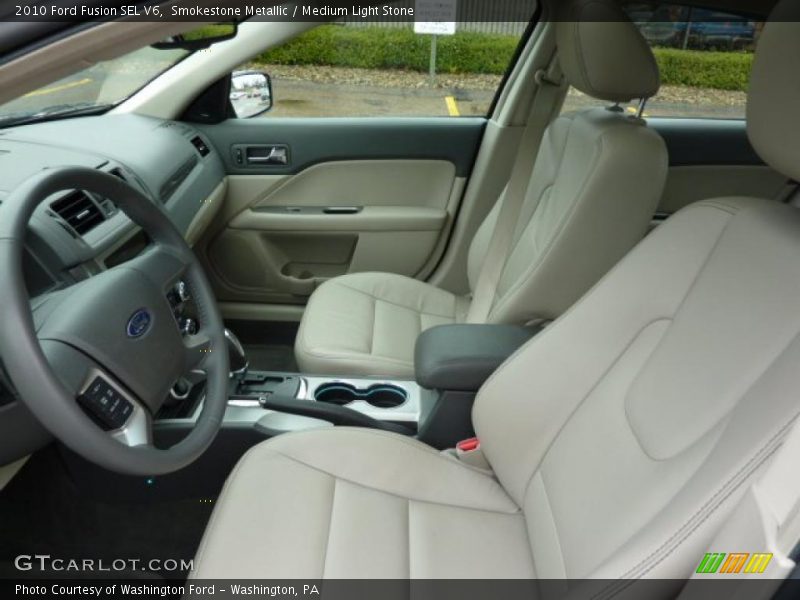 Smokestone Metallic / Medium Light Stone 2010 Ford Fusion SEL V6