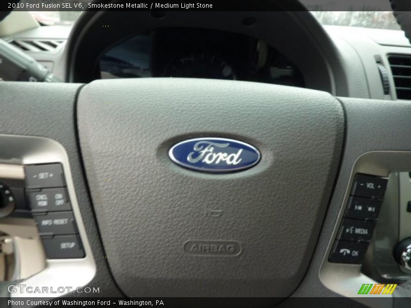 Smokestone Metallic / Medium Light Stone 2010 Ford Fusion SEL V6