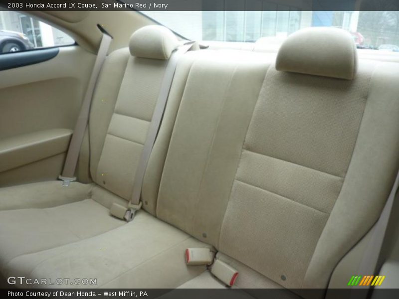 2003 Accord LX Coupe Ivory Interior