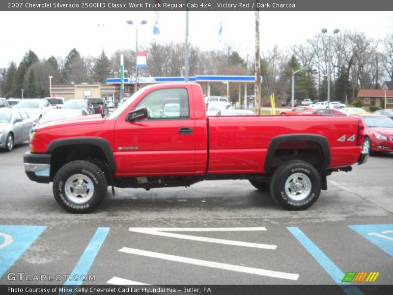  2007 Silverado 2500HD Classic Work Truck Regular Cab 4x4 Victory Red