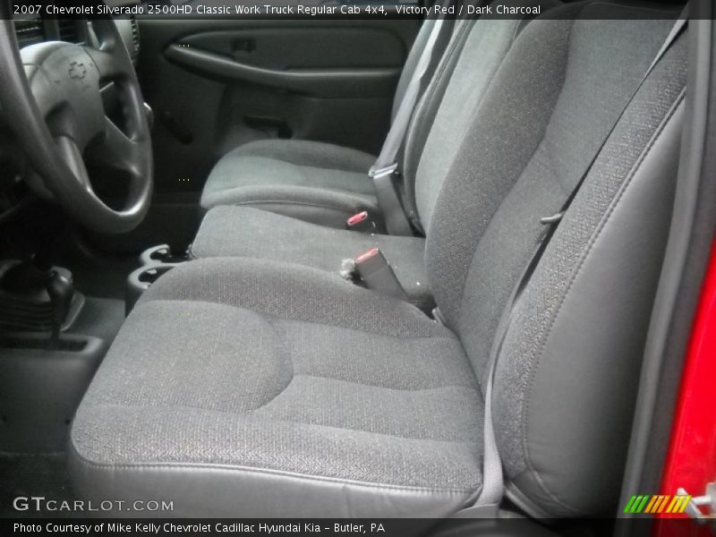  2007 Silverado 2500HD Classic Work Truck Regular Cab 4x4 Dark Charcoal Interior