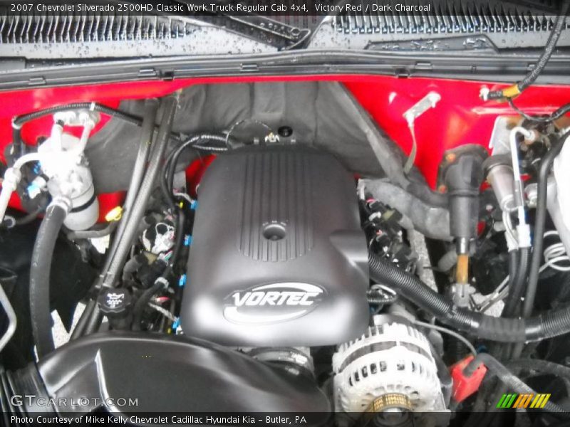  2007 Silverado 2500HD Classic Work Truck Regular Cab 4x4 Engine - 6.0 Liter OHV 16-Valve VVT Vortec V8