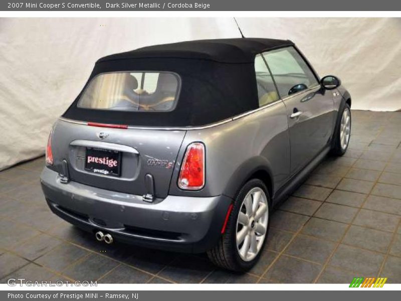 Dark Silver Metallic / Cordoba Beige 2007 Mini Cooper S Convertible