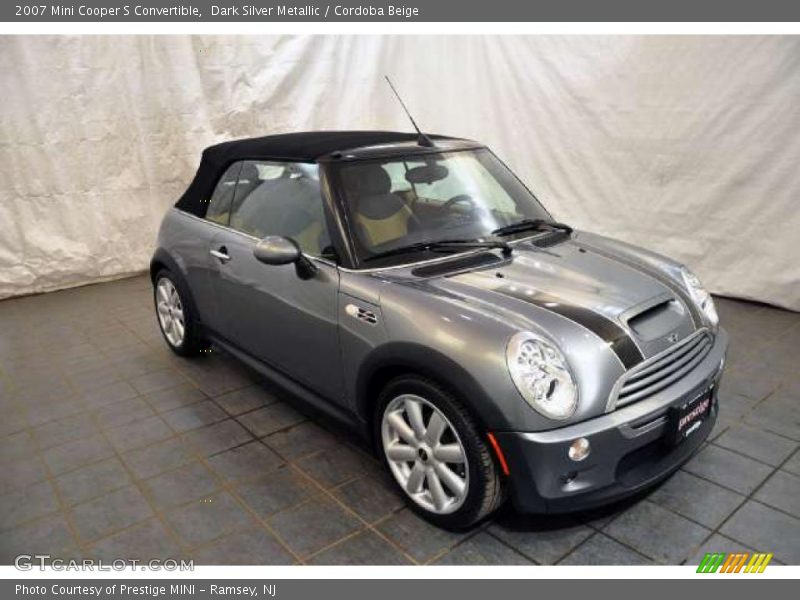 Dark Silver Metallic / Cordoba Beige 2007 Mini Cooper S Convertible