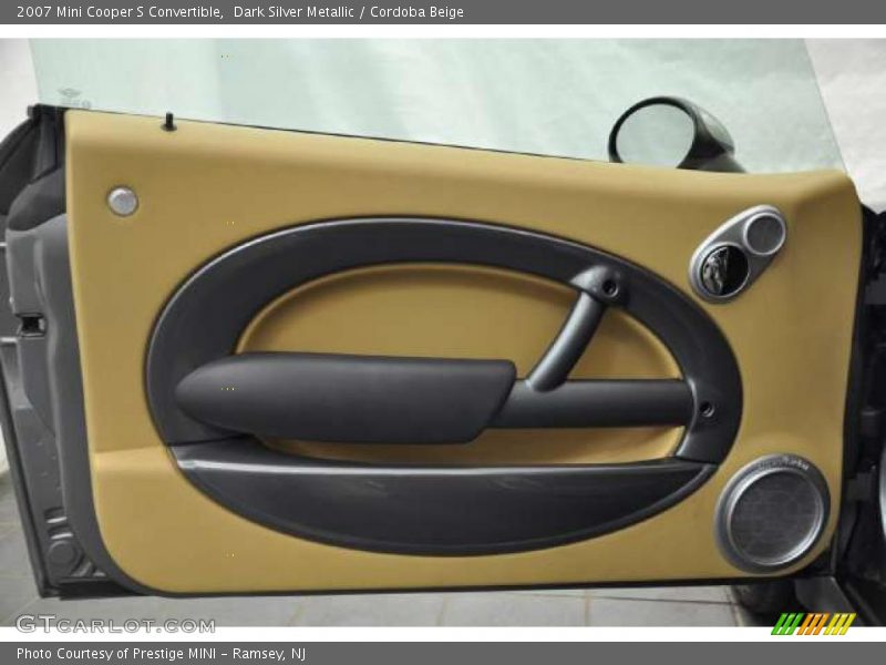 Dark Silver Metallic / Cordoba Beige 2007 Mini Cooper S Convertible