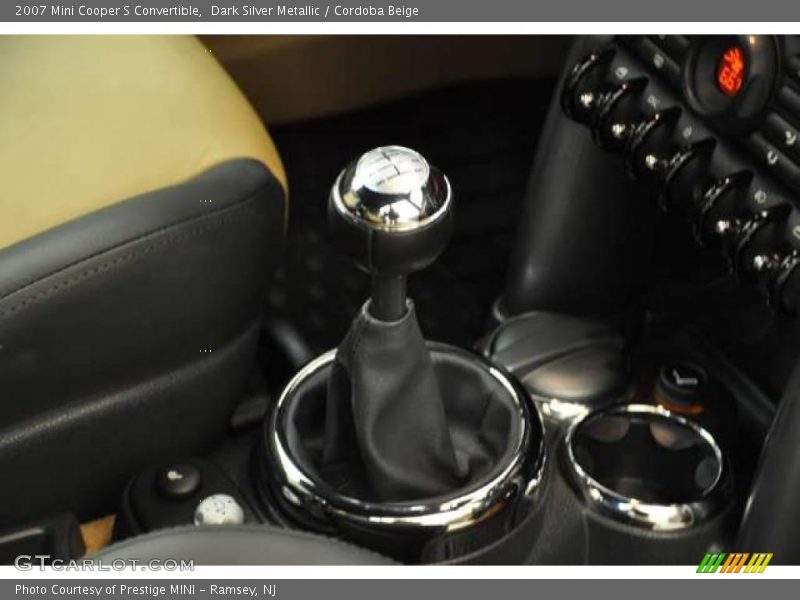 Dark Silver Metallic / Cordoba Beige 2007 Mini Cooper S Convertible