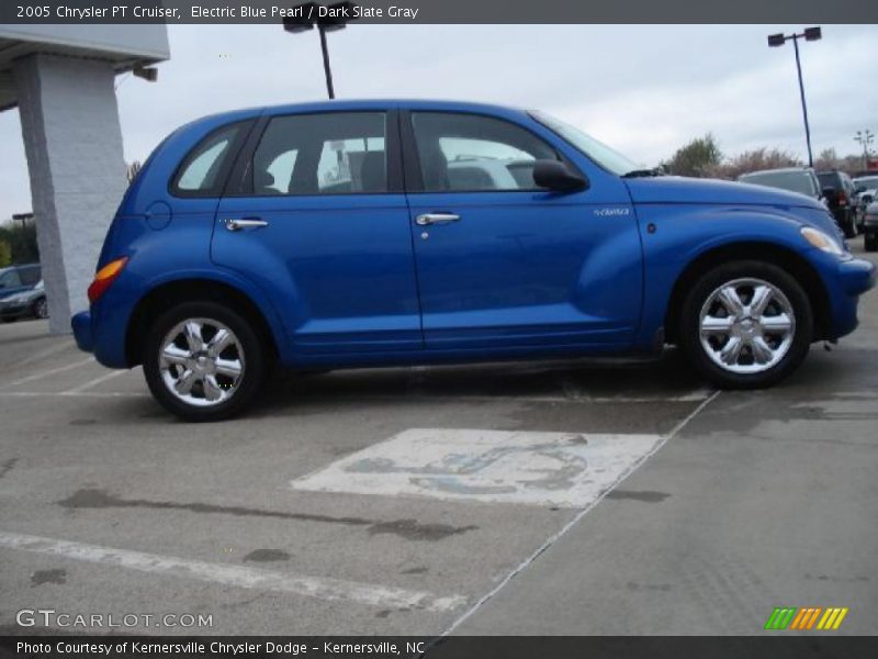 Electric Blue Pearl / Dark Slate Gray 2005 Chrysler PT Cruiser