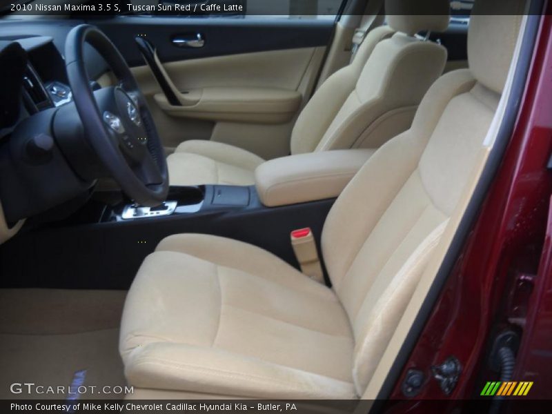 Tuscan Sun Red / Caffe Latte 2010 Nissan Maxima 3.5 S