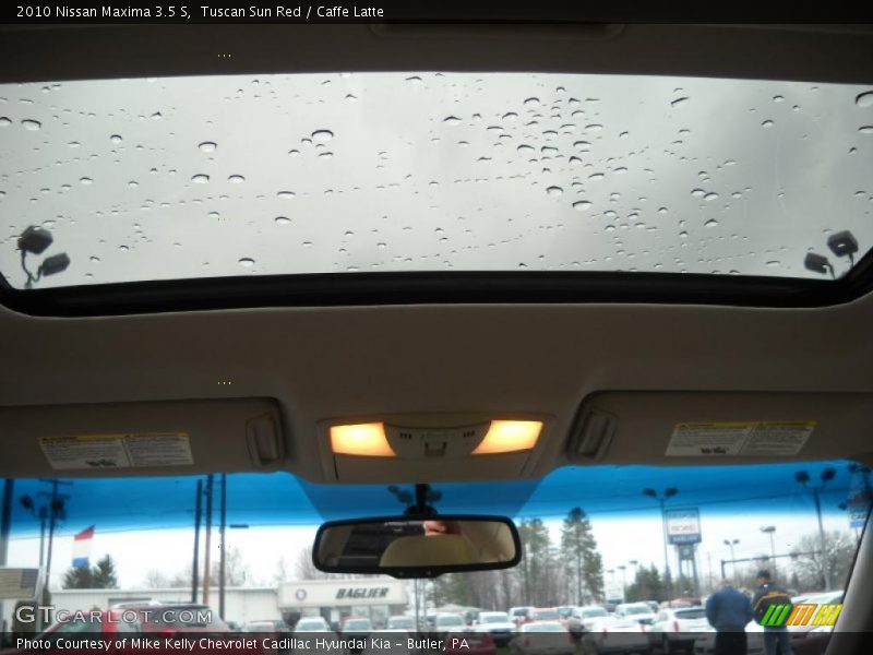Tuscan Sun Red / Caffe Latte 2010 Nissan Maxima 3.5 S