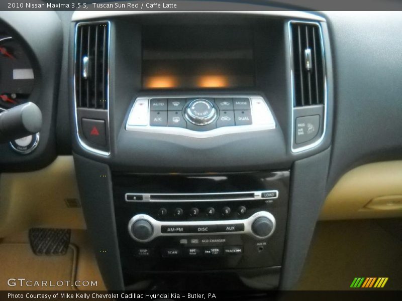 Tuscan Sun Red / Caffe Latte 2010 Nissan Maxima 3.5 S
