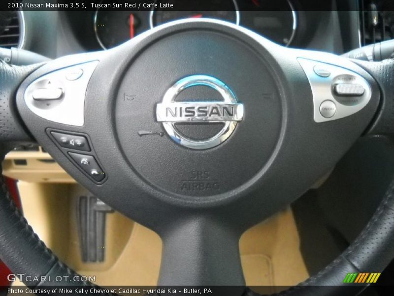 Tuscan Sun Red / Caffe Latte 2010 Nissan Maxima 3.5 S