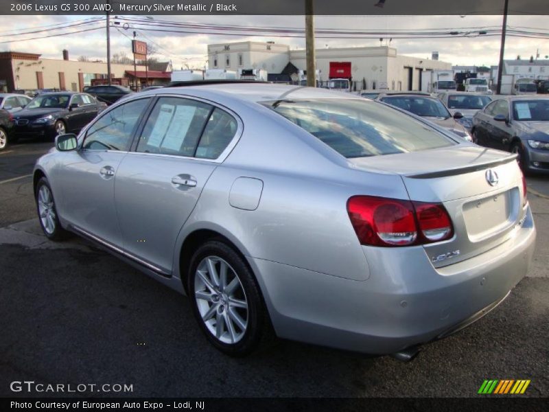 Mercury Silver Metallic / Black 2006 Lexus GS 300 AWD