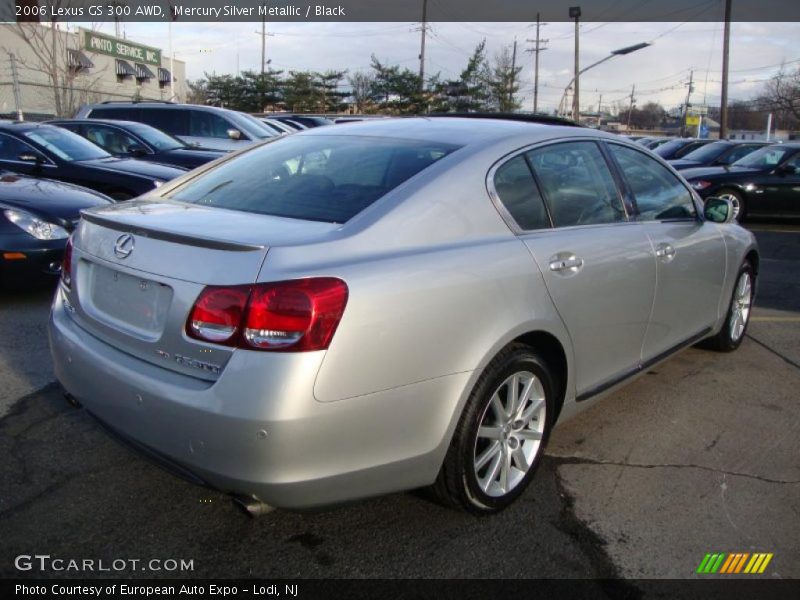 Mercury Silver Metallic / Black 2006 Lexus GS 300 AWD