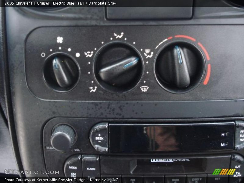 Electric Blue Pearl / Dark Slate Gray 2005 Chrysler PT Cruiser