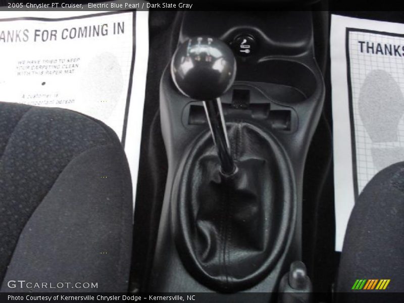 Electric Blue Pearl / Dark Slate Gray 2005 Chrysler PT Cruiser