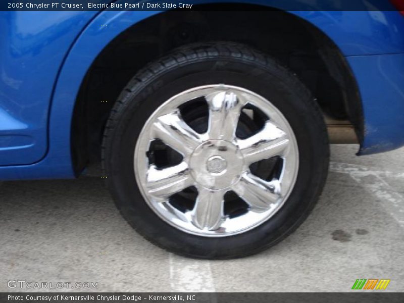 Electric Blue Pearl / Dark Slate Gray 2005 Chrysler PT Cruiser