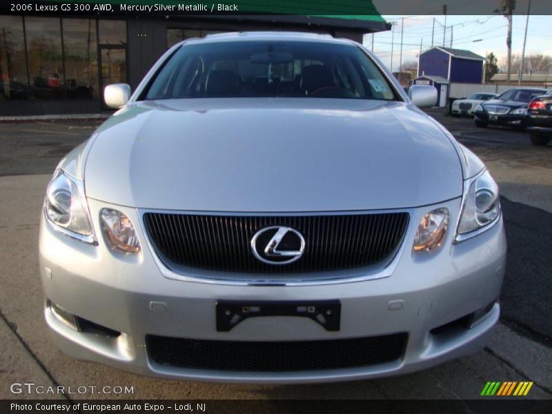 Mercury Silver Metallic / Black 2006 Lexus GS 300 AWD