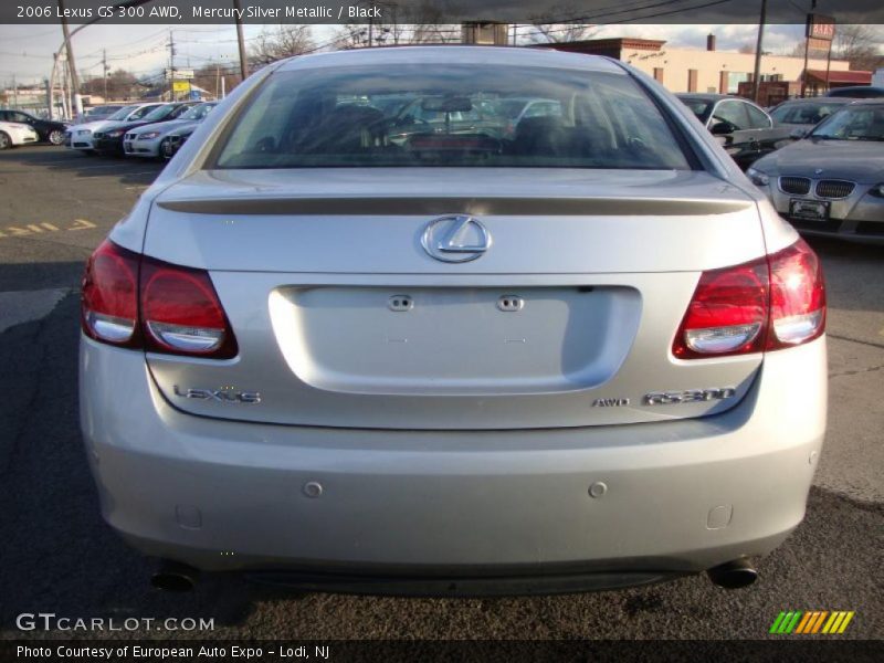 Mercury Silver Metallic / Black 2006 Lexus GS 300 AWD