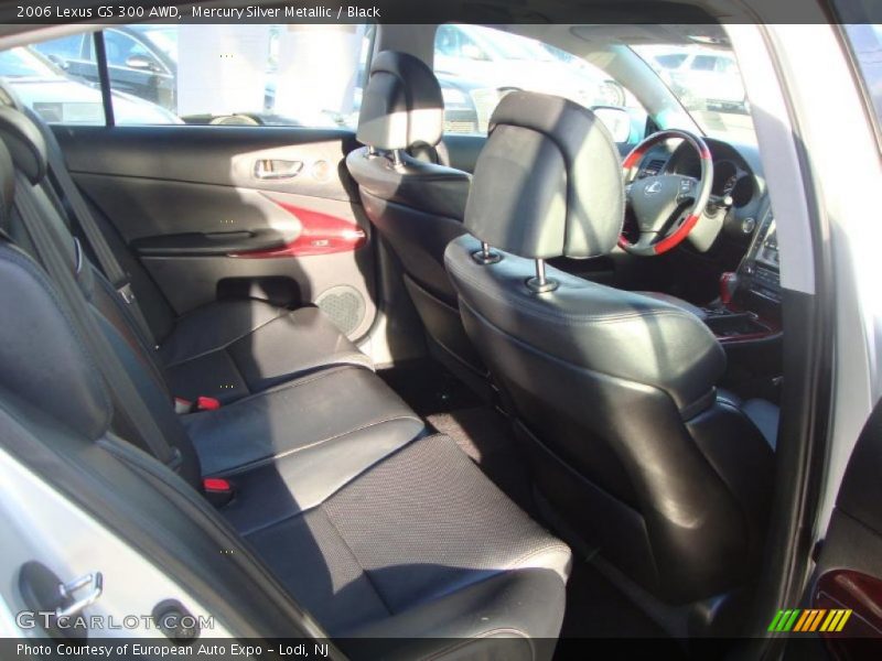 Mercury Silver Metallic / Black 2006 Lexus GS 300 AWD