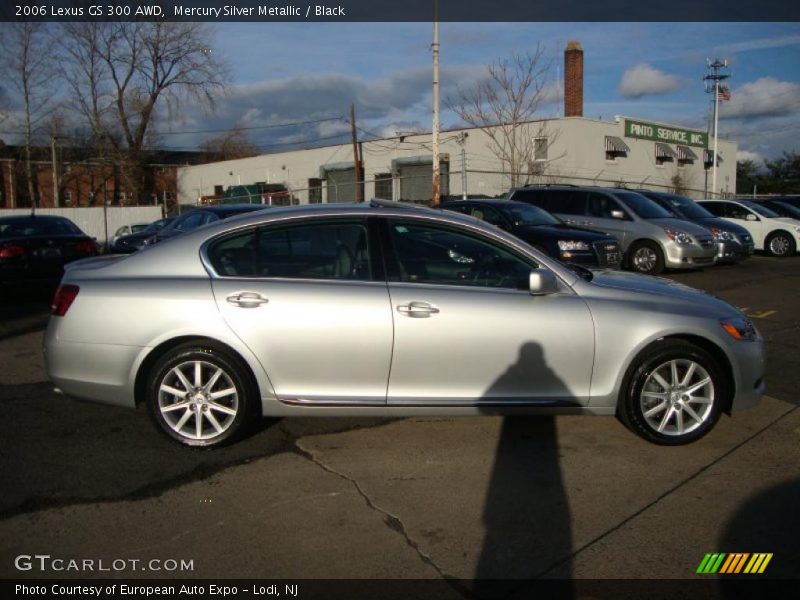 Mercury Silver Metallic / Black 2006 Lexus GS 300 AWD