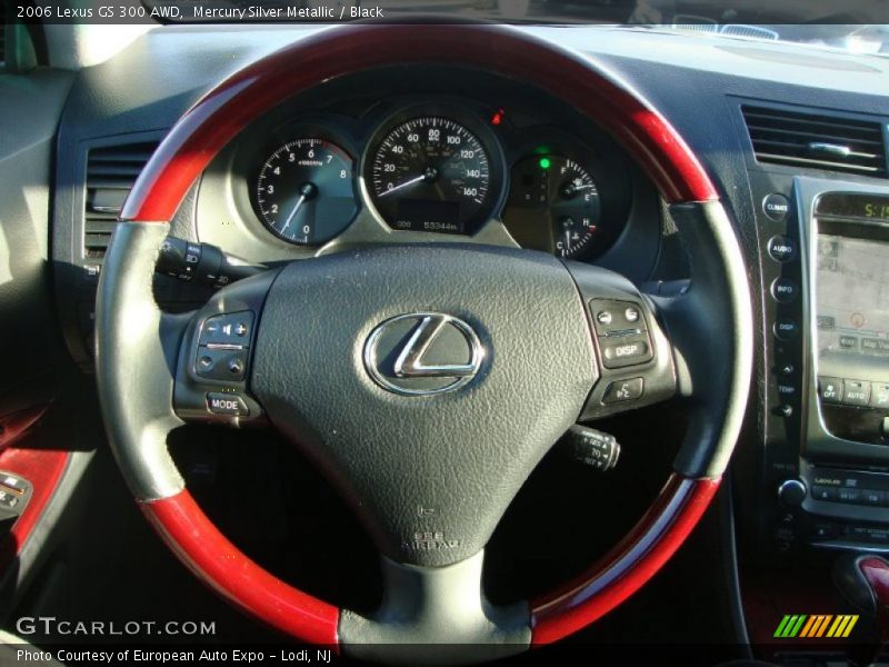 Mercury Silver Metallic / Black 2006 Lexus GS 300 AWD