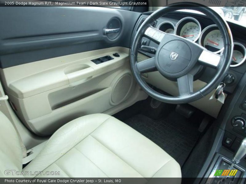 Magnesium Pearl / Dark Slate Gray/Light Graystone 2005 Dodge Magnum R/T