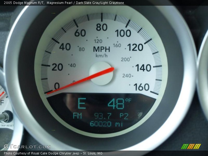 Magnesium Pearl / Dark Slate Gray/Light Graystone 2005 Dodge Magnum R/T